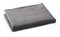 Contemporary Home Living 4.5' Solid Charcoal Gray Home Bed Accessories Bucky Travel Blanket